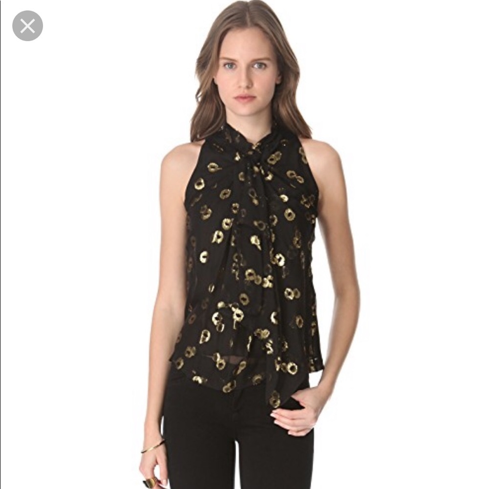 Diane Von Furstenberg Moran’s Top Gem Jacquard